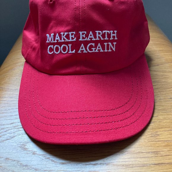 "Make Earth Cool Again" - Baseball Cap - Picture 2 of 7